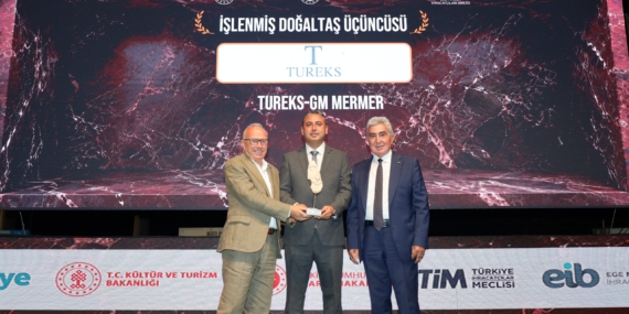 Tureks Doğal Taş ve Maden İhracatında Dört Ayrı Ödüle Layık Görüldü
